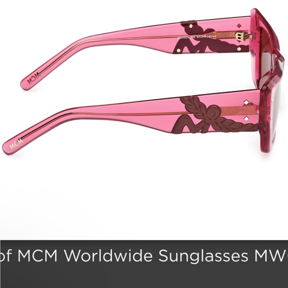 Mcm Worldwide Gorgeous Sunglasses with crossbody leather pouch New with tag - Picture 13 of 13
